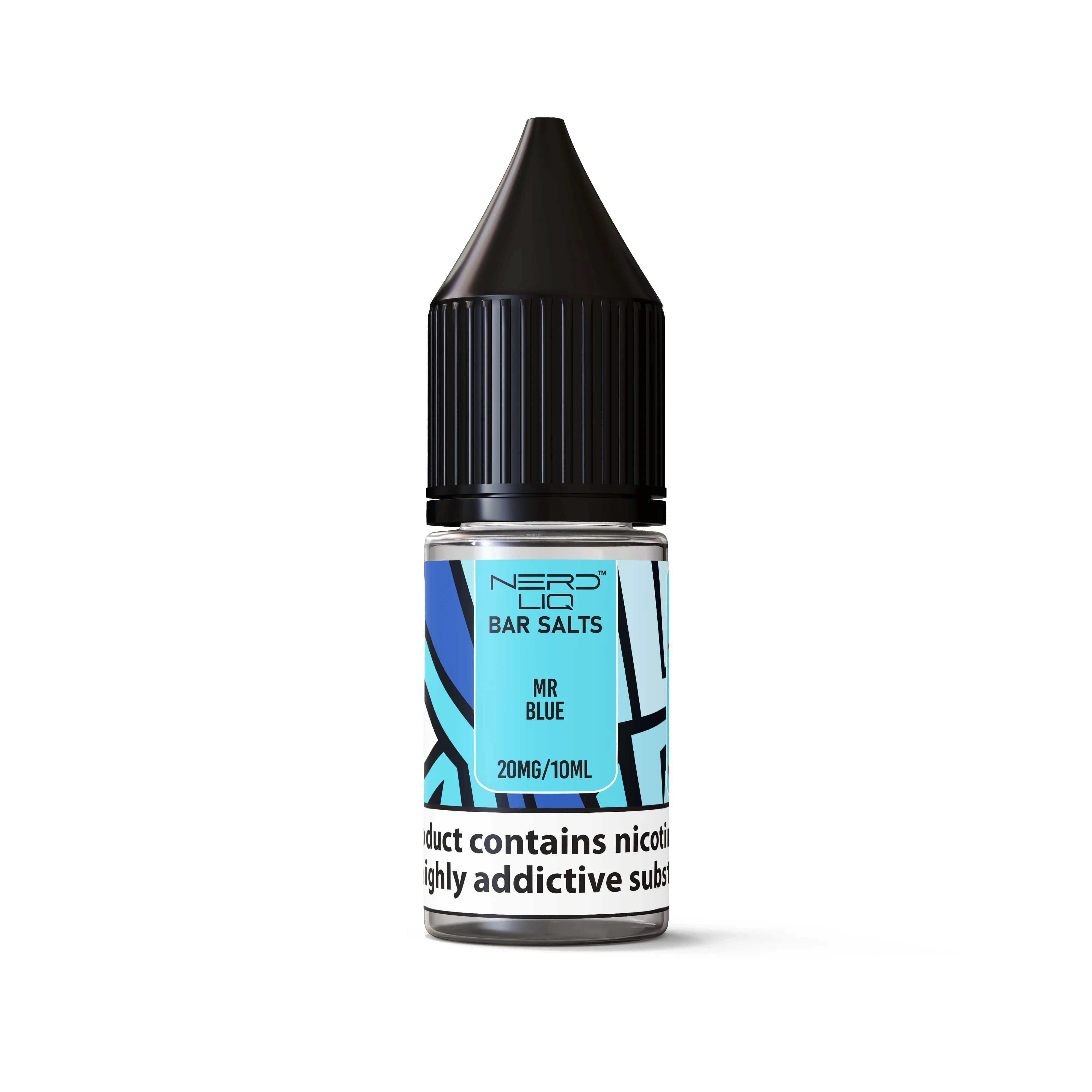  Mr Blue Nic Salt E-liquid by Nerd Liq 10ml 